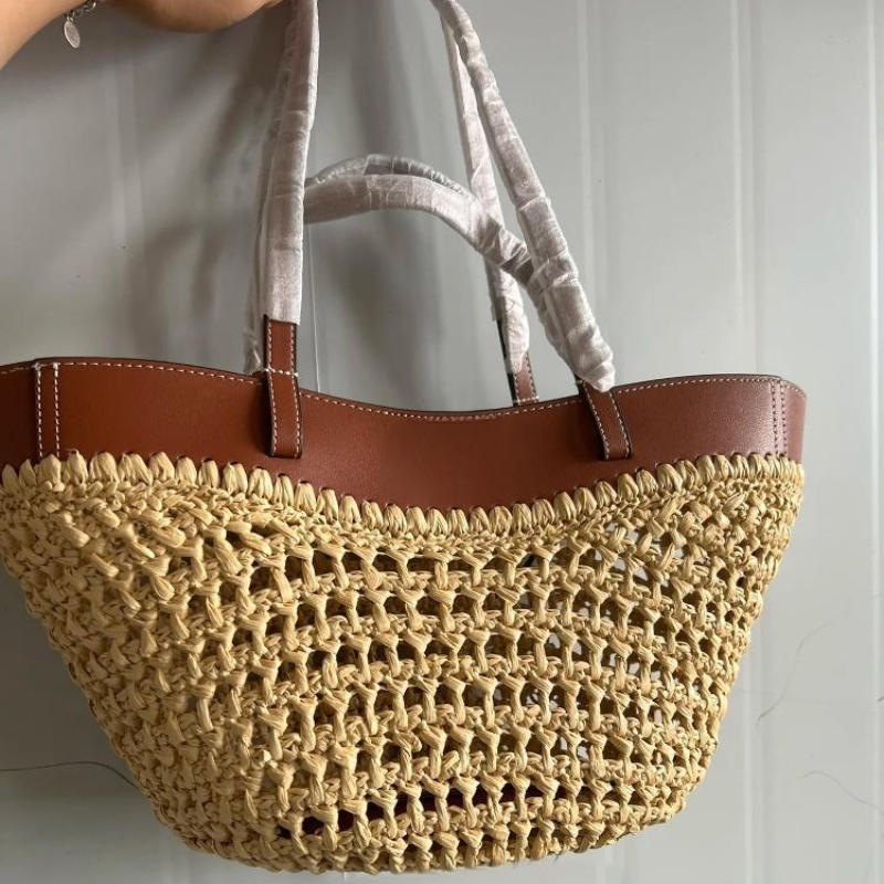 Bolso de playa tejido hueco de - Women Bags On Sale reseña y precio