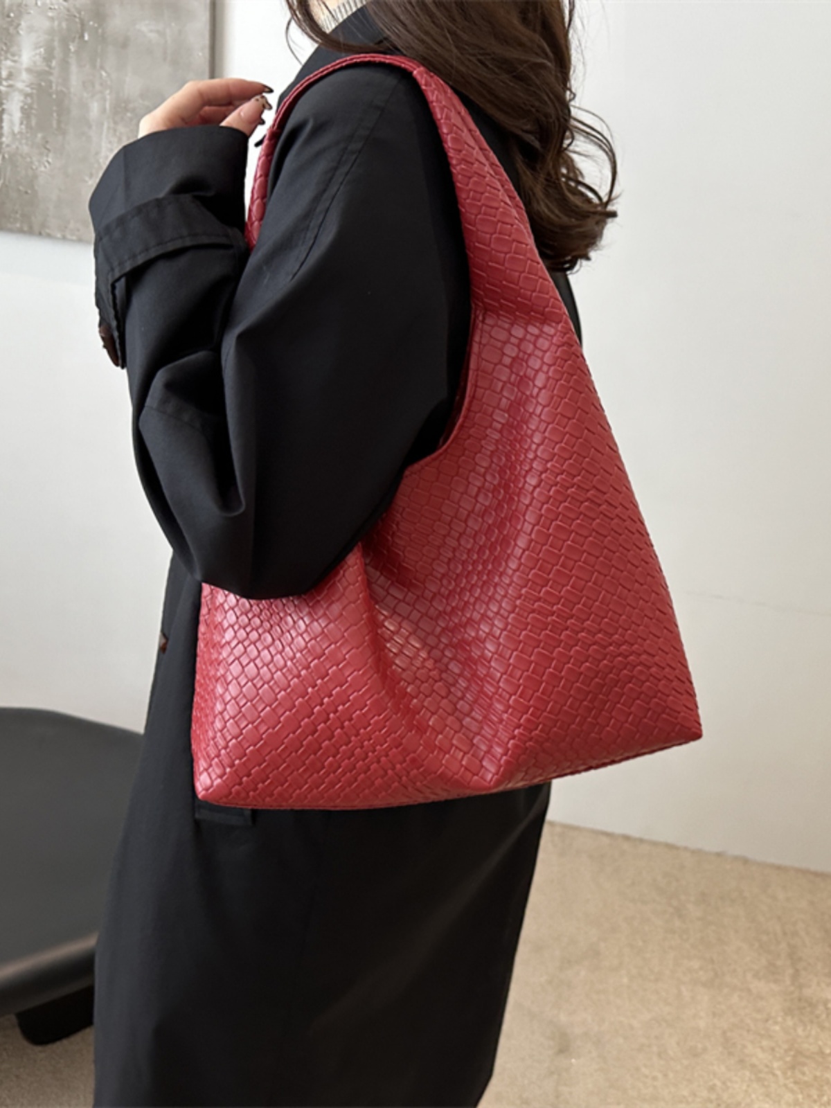 Bolso Tote Tejido Moderno para - Women'S Young Bags reseña y precio